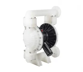 Chemical resistance PTFE diaphragm sulfuric acid below 75% 2 Inches Polypropylene Air Operated Double Diaphragm Pump