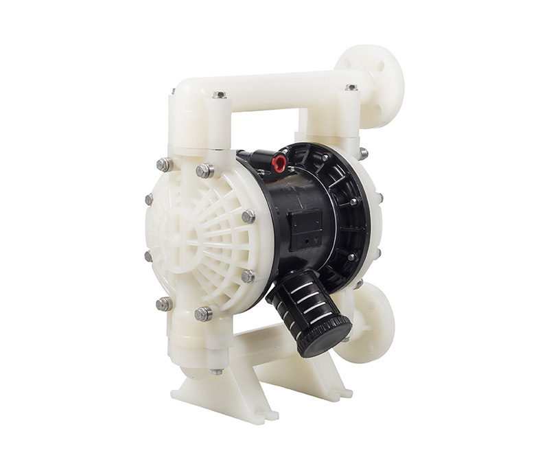 Strong acid and corrosion resistance 1 inch PVDF Pneumatic Diaphragm Pump