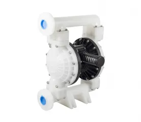Chemical resistance PTFE diaphragm anti solvent 2 Inches Full Polypropylene Pneumatic Diaphragm Pump